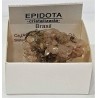 EPIDOTA,   braisl Piedra en bruto, 3 cm x  3cm