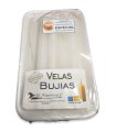 Velas Bujias Blancas Para rituales, Pack De (10)